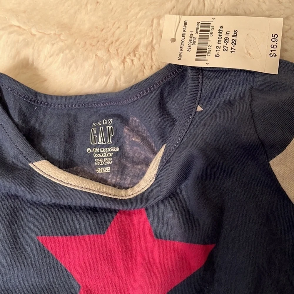 NWT BABY GAP star shirt